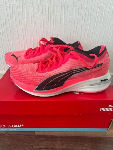 Puma 러닝화 핑크 24cm
