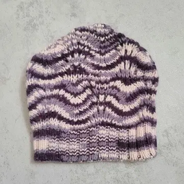 미쏘니 니트 모자 캐시미어 100% 퍼플