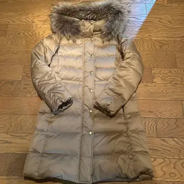 매킨토시 철학 다운 코트 카멜 40