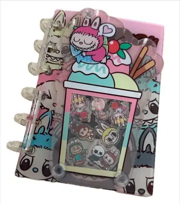 러브브 바스락 파일 키링 Labubu