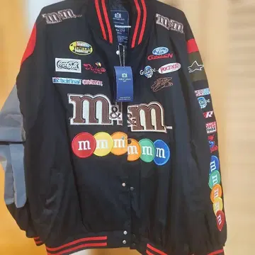m&m 로고 점퍼