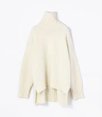 TOMORROWLAND 화이트 터틀넥 니트