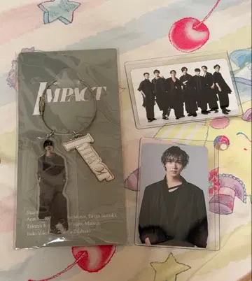 마츠이 소 IMP. 무대 IMPACT 오리지널 키링+카드 2종