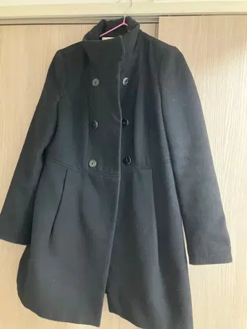 ZARA Trafaluc 블랙 롱 코트 L