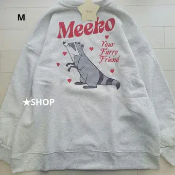 디즈니 포카혼타스 미코 너구리 트레이닝복 맨투맨 속기모 M