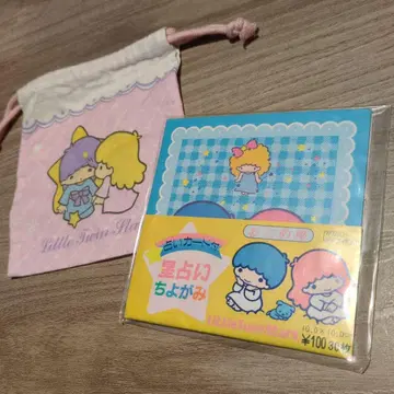 Little Twin Stars 별점 쪼가미 세트 쇼와 레트로