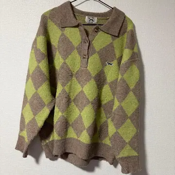 TOWN CRAFT x FREAKSSTORE/타운크래프트 폴로 니트