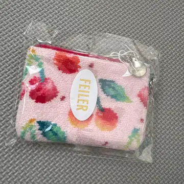 미개봉 새상품 페이러 체리 도트 체리 체리 키&카드 파우치