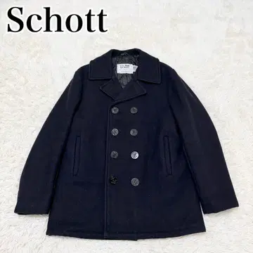 새상품급 Schott P코트 U.S.740N PEA JACKET 네이비