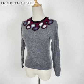 /Brooks Brothers 캐시미어 100 디자인 니트 스웨터