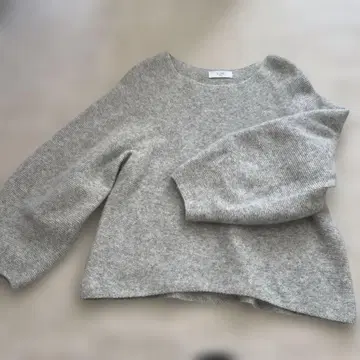 SLOBE IENA 그레이 긴팔 니트