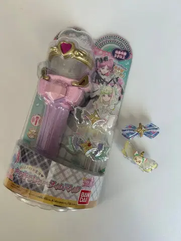 너와 아이돌 프리큐어 키라키라 쇼타임 마이크 가챠 프리큐어 리본