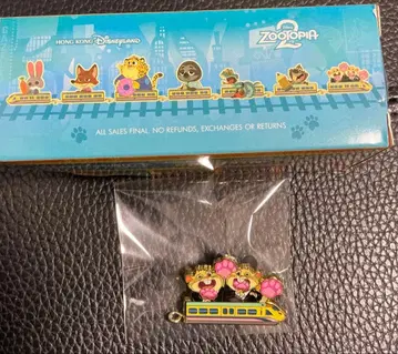 주토피아 2 미스터리 핀 배지 홍콩 디즈니랜드 한정판