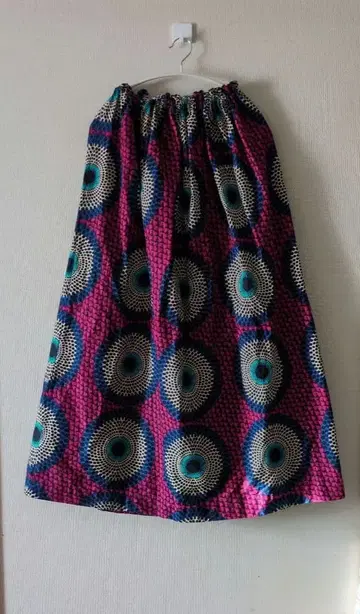 크리스마스 세일 아프리칸 롱 개더 스커트 서클 No.379