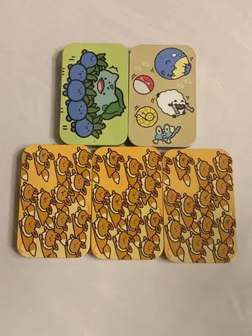 포켓몬 푸치캔 컬렉션 도망 5개 세트