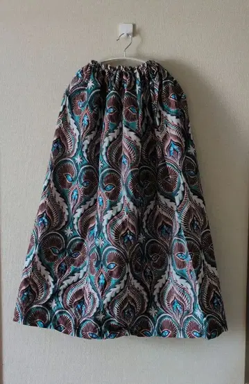 크리스마스 세일 아프리칸 롱 개더 스커트 서클 No.380