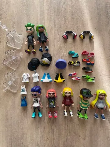 스플래툰 기어 컬렉션 스플래 기어 컬렉