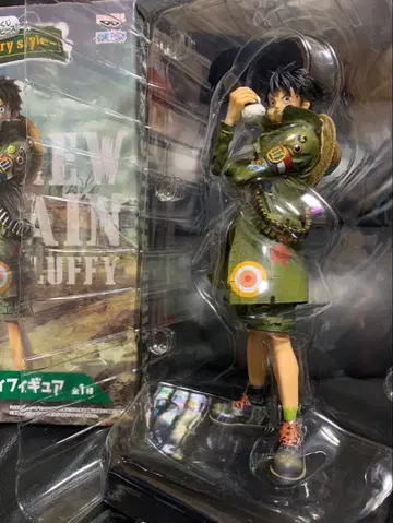 제일복권 원피스 ~military style~ A상 루피 피규어