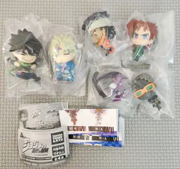 죠죠의 기묘한 모험 어깨 쿵 죠죠콜레 스타콜레 6점 미개봉 세트