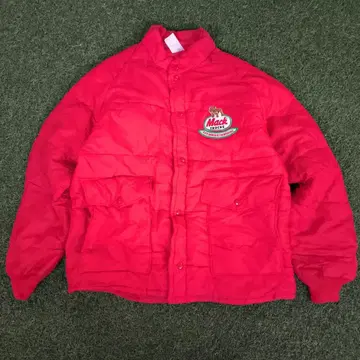 80s 아메카지 빈티지 Mack Trucks 패딩 자켓
