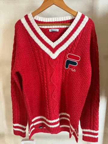 여성용 골프웨어 FILA 니트