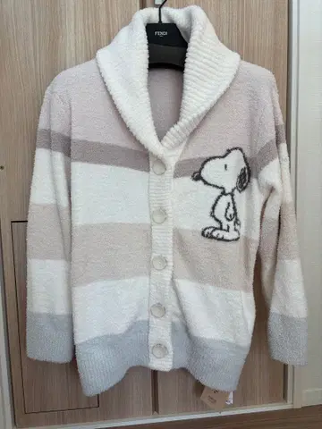 스누피 자수 플리스 가디건 젤라또피케 젤라피케