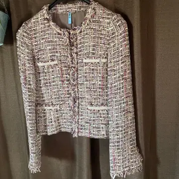 ANAYI 노카라 트위드 자켓