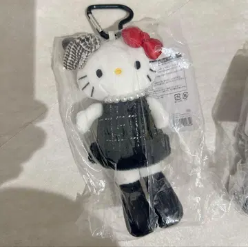 스타일업 키티 GOGO 갸루 트위드 블랙 원피스 윈터