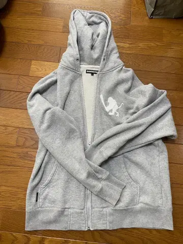 SANTASTIC! 그레이 풀 집업 후드티 L 사이즈