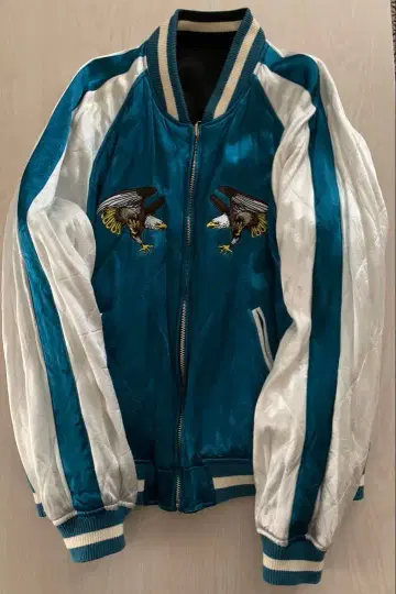 FTC x Schott 리버서블 자켓 블루종