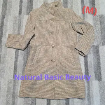깨끗한 Notural beauty basic 트위드 코트 부드러움
