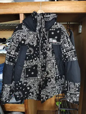 퍼스트 다운 페이즐리 무늬 XL