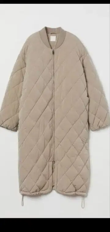 H&M 퀼팅 자켓 베이지 .ZARA
