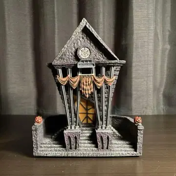 나이트메어 비포 크리스마스 할로윈 빌리지 타운홀 동상