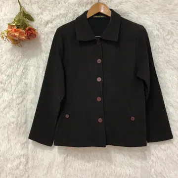 엘레강스샵 긴팔 자켓 [ F ] 겉옷 빈티지 스트레치 브라운