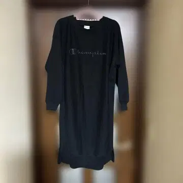 Champion 블랙 롱 원피스 cw-s002 M 사이즈 (L에 가까움)