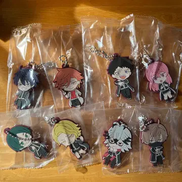 도겐안키 캡슐 러버 마스코트 8개 세트 준컴프