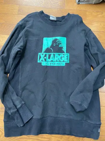 X-LARGE 고릴라 프린트 맨투맨 L