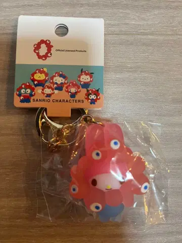 간사이 만박 미야쿠미야쿠 산리오 변신 입체 클리어 키링 마이멜로디