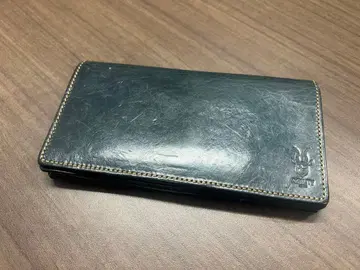 가죽 장지갑 (카드 수납, 동전 지갑 포함)