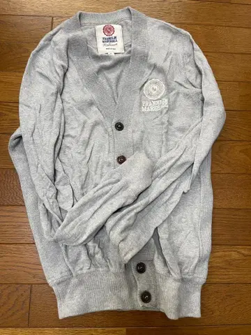 FRANKLIN MARSHALL 니트 가디건 L 그레이
