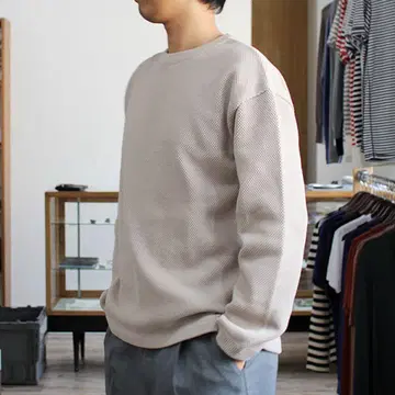 crepuscule moss stitch P/O 사슴 무늬 크루넥
