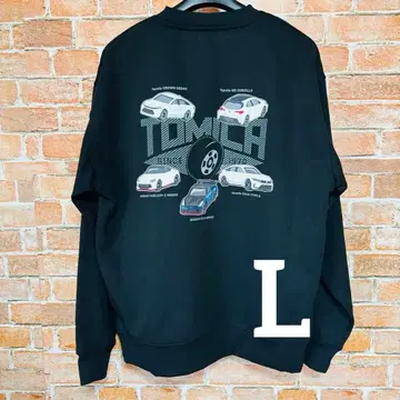 토미카 TOMICA 맨투맨 긴팔 스포츠카 L 사이즈