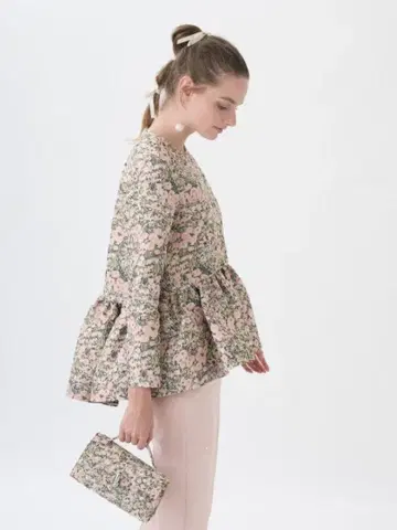 [ Tsuru by Mariko Oikawa ] Gala 블라우스 36