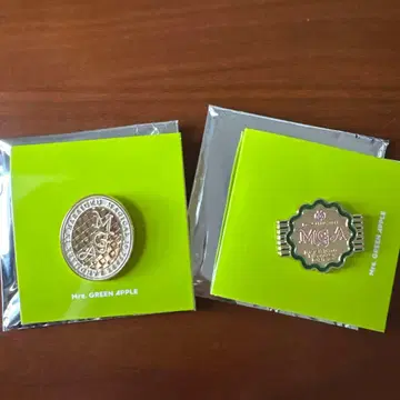 Mrs. GREEN APPLE 랜드마크 하라주쿠 가챠 핀 배지 세트