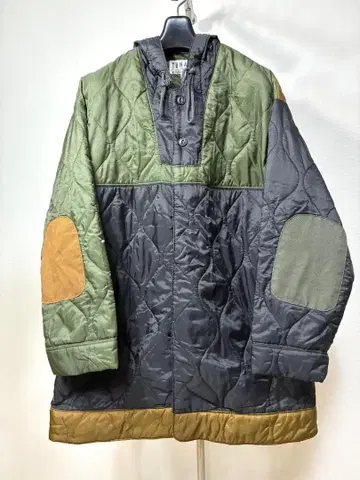 T-U-N-A-G-I 츠나기 중솜 다운 퀼팅 자켓 코트