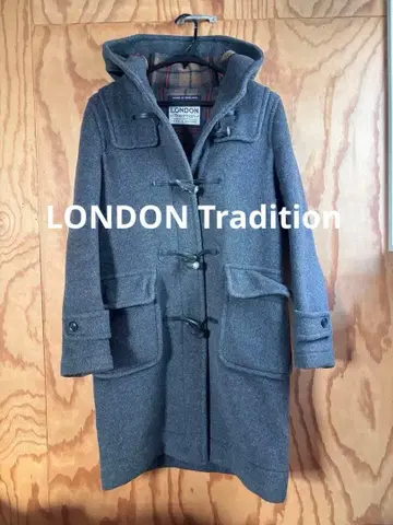 LONDON Tradition 더플 코트 다크 그레이 영국제