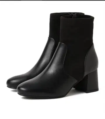 BEAMS HEART 페이크 스웨이드 절개 숏부츠 M