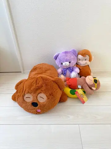 봉제 인형 세트