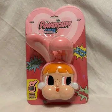 POPMART CRY BABY x 파워퍼프걸스 미러 펜던트